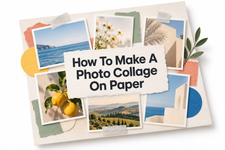 How to Make a Photo Collage on Paper: Easy Step-by-Step Guide